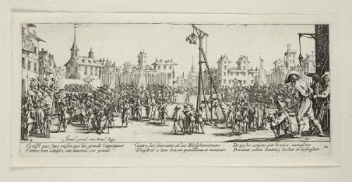 L'Estrapade   from "Les Grandes Misères de la Guerre"