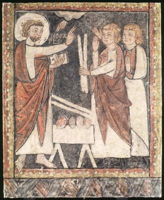 St. John and the Two Disciples of the Philosopher Craton