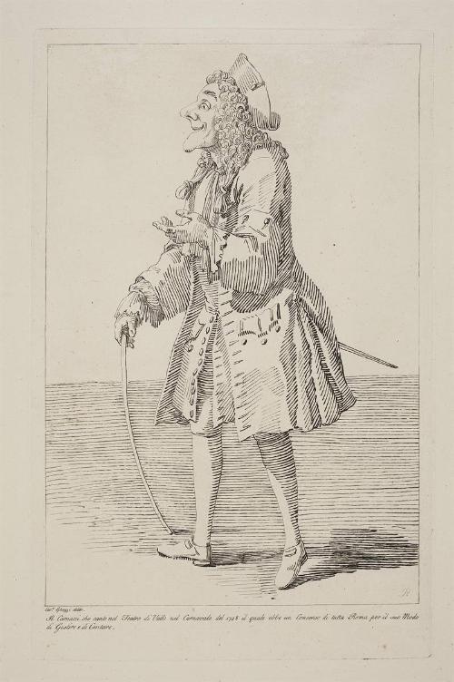 The Actor Carnacci after Ghezzi