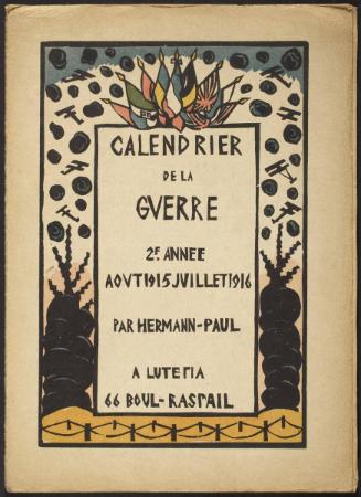 Calendrier de la Guerre 1916 - 2f annee