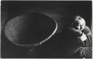 Joyce Wieland (with basket chair)