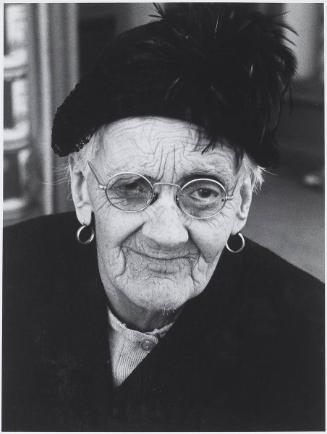 Elderly Woman with Glasses