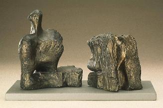 Maquette for Two Piece Reclining Figure No. 3