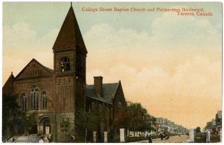 College Street Baptist Church and Palmerston Boulevard, Toronto, Ontario