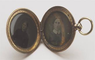 Locket [Portrait of a Woman, Portrait of a Woman with Collar]