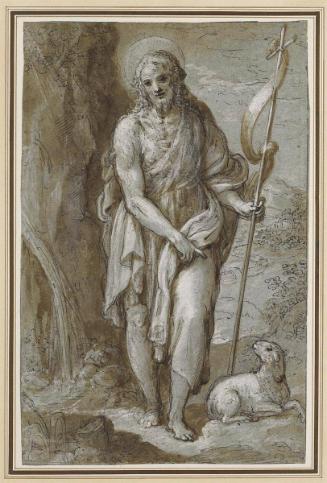 St. John the Baptist in a Landscape