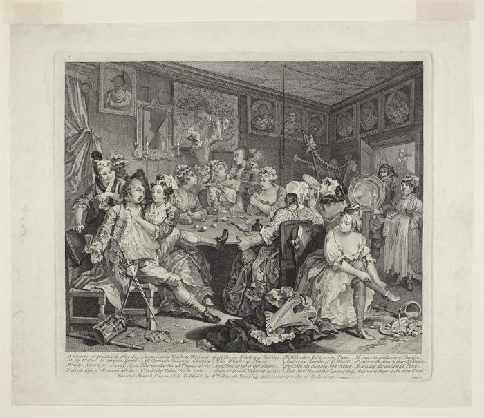 A Rake's Progress, Plate 3