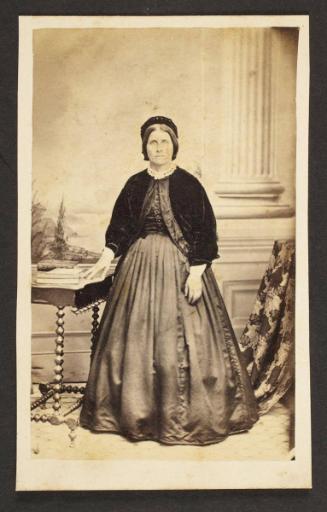 Elizabeth Binns (? – 1909) [step-grandmother of Theresa Bywater Peterkin]