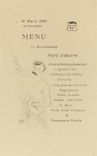 La Bouillabaisse, menu Sescau