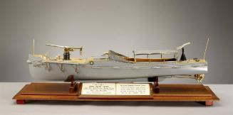 Armed Motor Launch, Mimi, Builder's Model