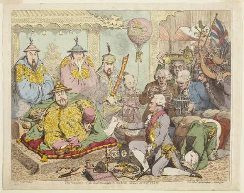 The Reception of the Diplomatique & His Suite, at the Court of Pekin