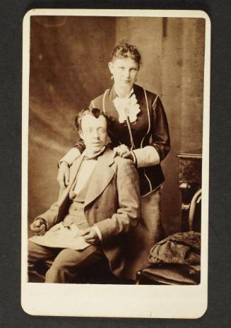 Emma Bywater (1850-c.1885) and Alfred Cornelius Hurrell (1853-?) [aunt and uncle of Theresa Bywater Peterkin]