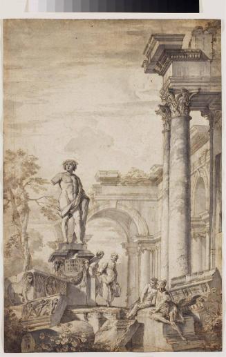 Roman Ruin with Figures