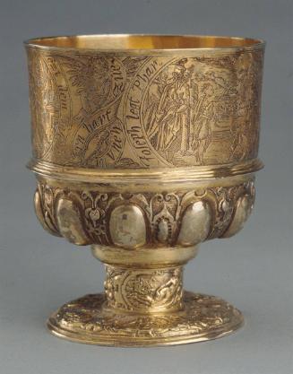 Beaker: Scenes from the Life of Joseph, and Judas Maccabeus with Angels