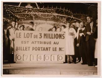 Drawing of 7th Tranche Held at Vichy. (French National Lottery)