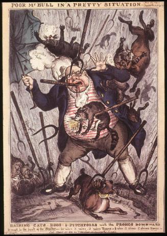 Poor Mr. Bull in a Pretty Situation