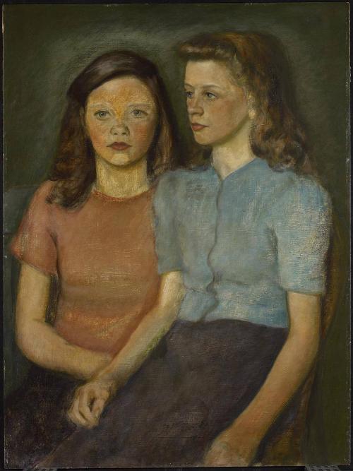 The Sisters (recto); Young Girl Seated on a Chair (verso)