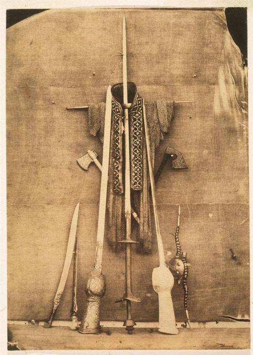 Chain Armour and Swords, & C.