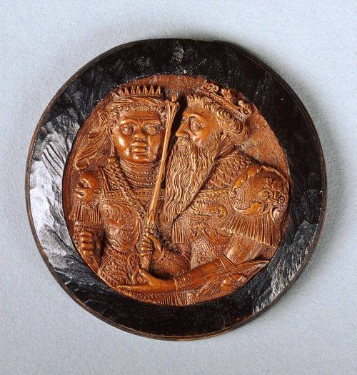 Gamespiece: Portrait of King Solomon and the Queen of Sheba (?)