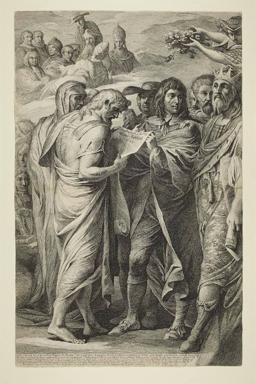 Lord Baltimore and the Group of Legislators