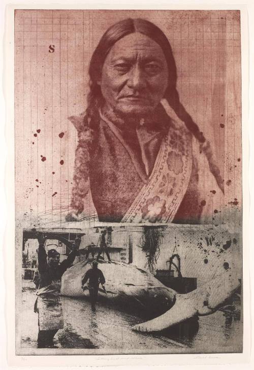 Sitting Bull and Whale   from "The Columbus Suite"