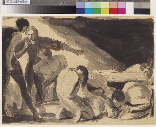 John Howard Visiting a Prison or Lazaretto