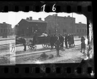 Body placed onto hearse