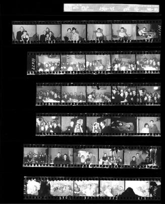 Negative Sheet #32 from Lodz Ghetto Collection