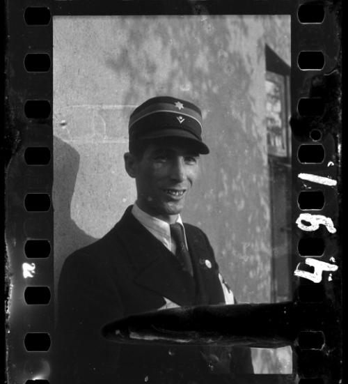 Portrait of a Jewish policeman