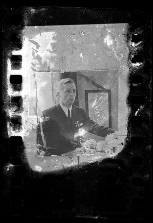 Hans Biebow, head of the German administration in the Lodz ghetto