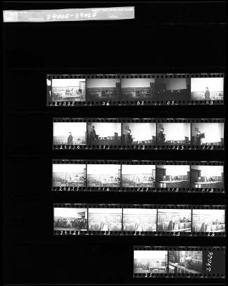 Negative Sheet #65 from Lodz Ghetto Collection