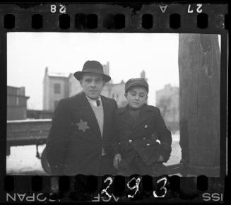 Portrait of a man and a boy