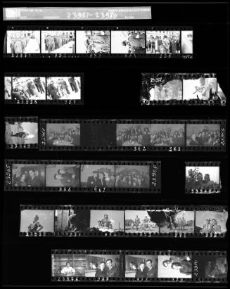 Negative Sheet #60 from Lodz Ghetto Collection