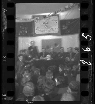 A performance of 'Shoemaker of Marysin' in the factory