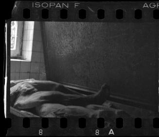 Corpses and body parts in the morgue