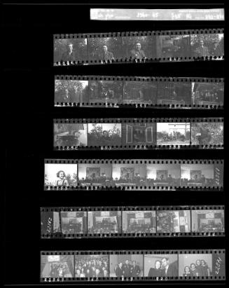 Negative Sheet #31 from Lodz Ghetto Collection