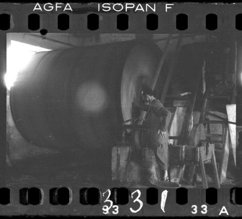 Administrator in the leather factory