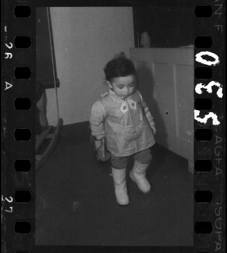 Portrait of a young child