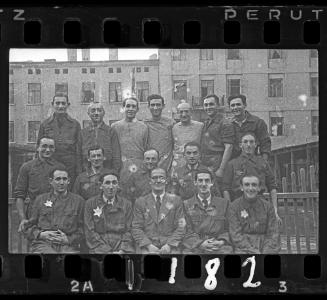 The technical support staff of the hospital at 36 Lagiewnicka Street in the ghetto