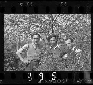 Three male ghetto residents