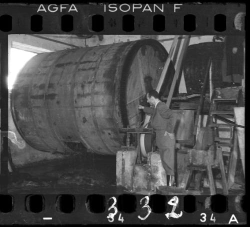 Administrator in the leather factory