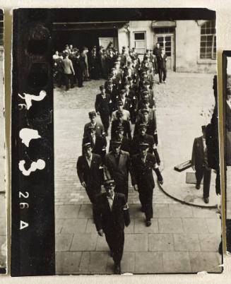 Contact Print #203 from Page #5 from Lodz Ghetto Album