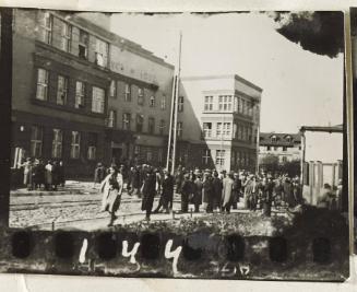 Contact Print #144 from Page #3 from Lodz Ghetto Album