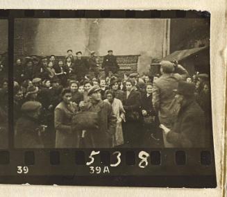 Contact Print #538 from page #16 in Lodz Ghetto Contact Album