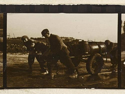 Contact Print #340 from page #17 in Lodz Ghetto Contact Album