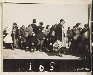 Contact Print #165 from Page #5 from Lodz Ghetto Album