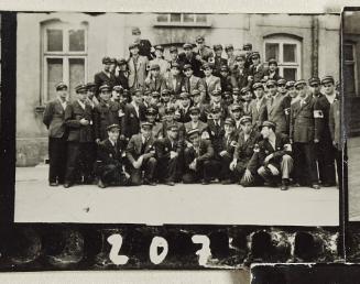 Contact Print #207 from Page #6 from Lodz Ghetto Album