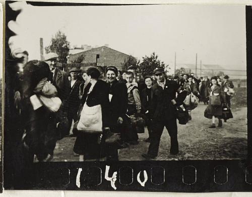 Contact Print #140 from Page #3 from Lodz Ghetto Album