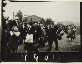 Contact Print #140 from Page #3 from Lodz Ghetto Album