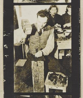 Contact Print #466 from page #14 in Lodz Ghetto Contact Album